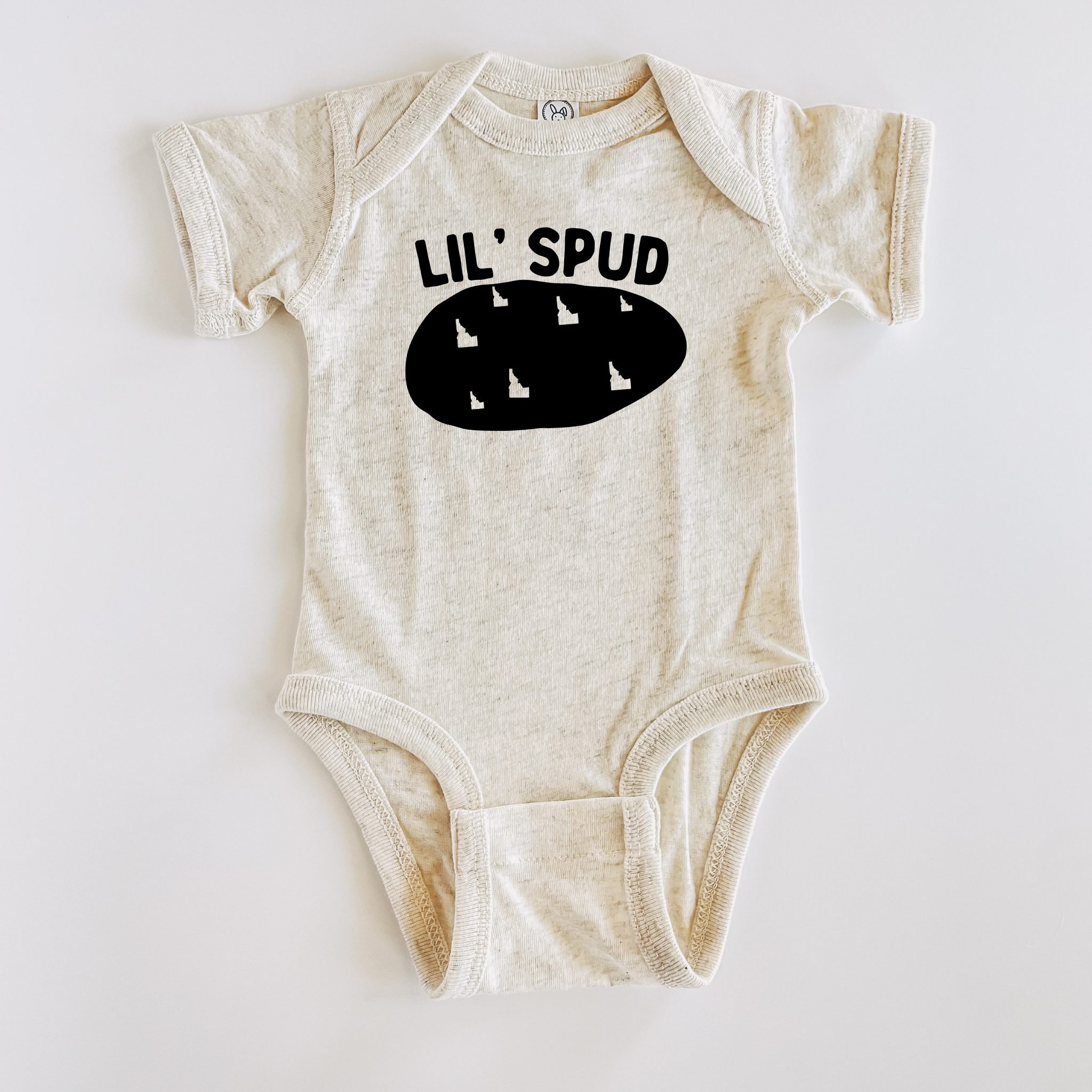 Lil' Spud Idaho Onsie - Baby Shirt-Baby & Toddler-208 Tees Wholesale, Idaho