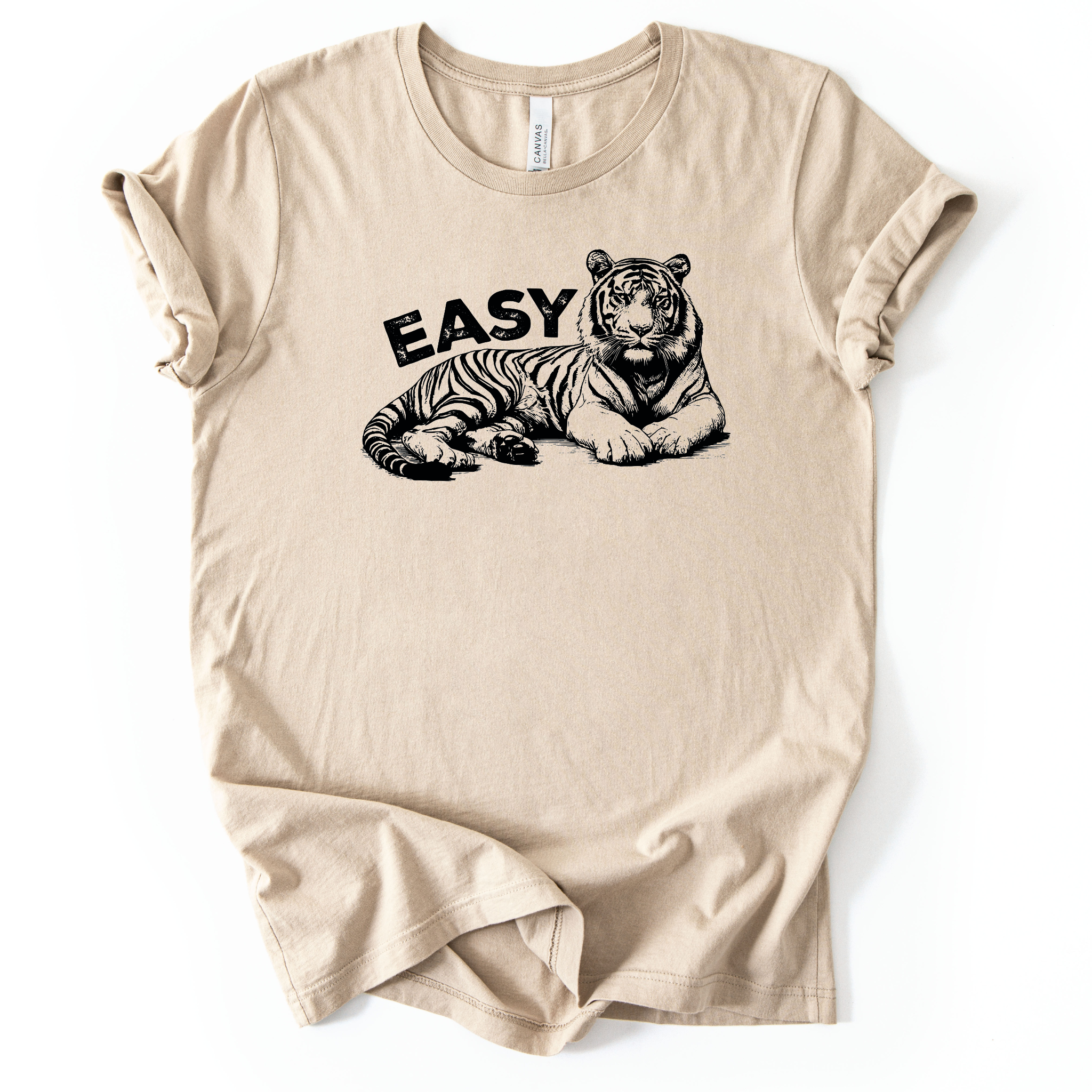 Easy Tiger Graphic Tee Long Sleeve 005-Graphic Tees-208 Tees Wholesale, Idaho