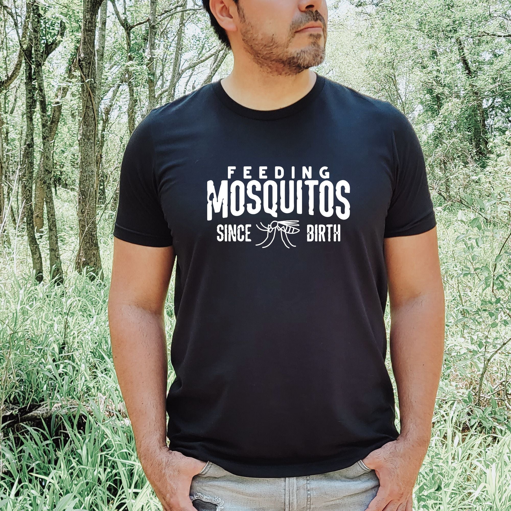 Feeding Mosquitos Since Birth Graphic Tee 150-Graphic Tees-208 Tees Wholesale, Idaho