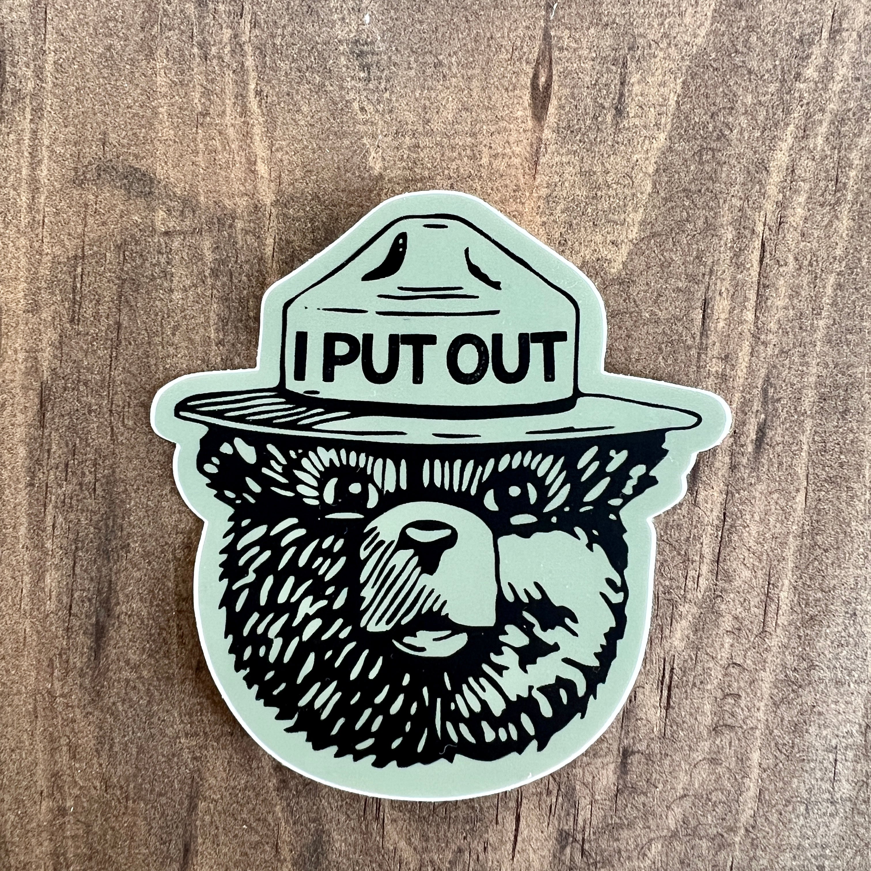 WHOLESALE I Put Out Firefighter Sticker Decal-Sticker-208 Tees Wholesale, Idaho