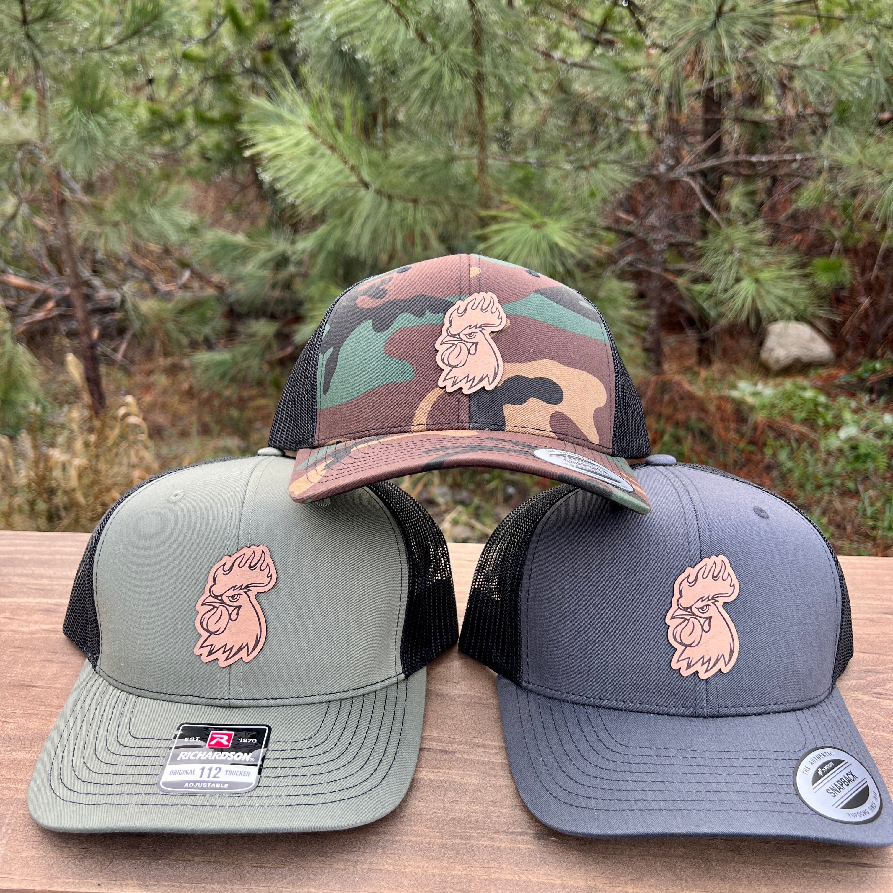 Rooster SnapBack Hat 🐔-Hats-208 Tees Wholesale, Idaho