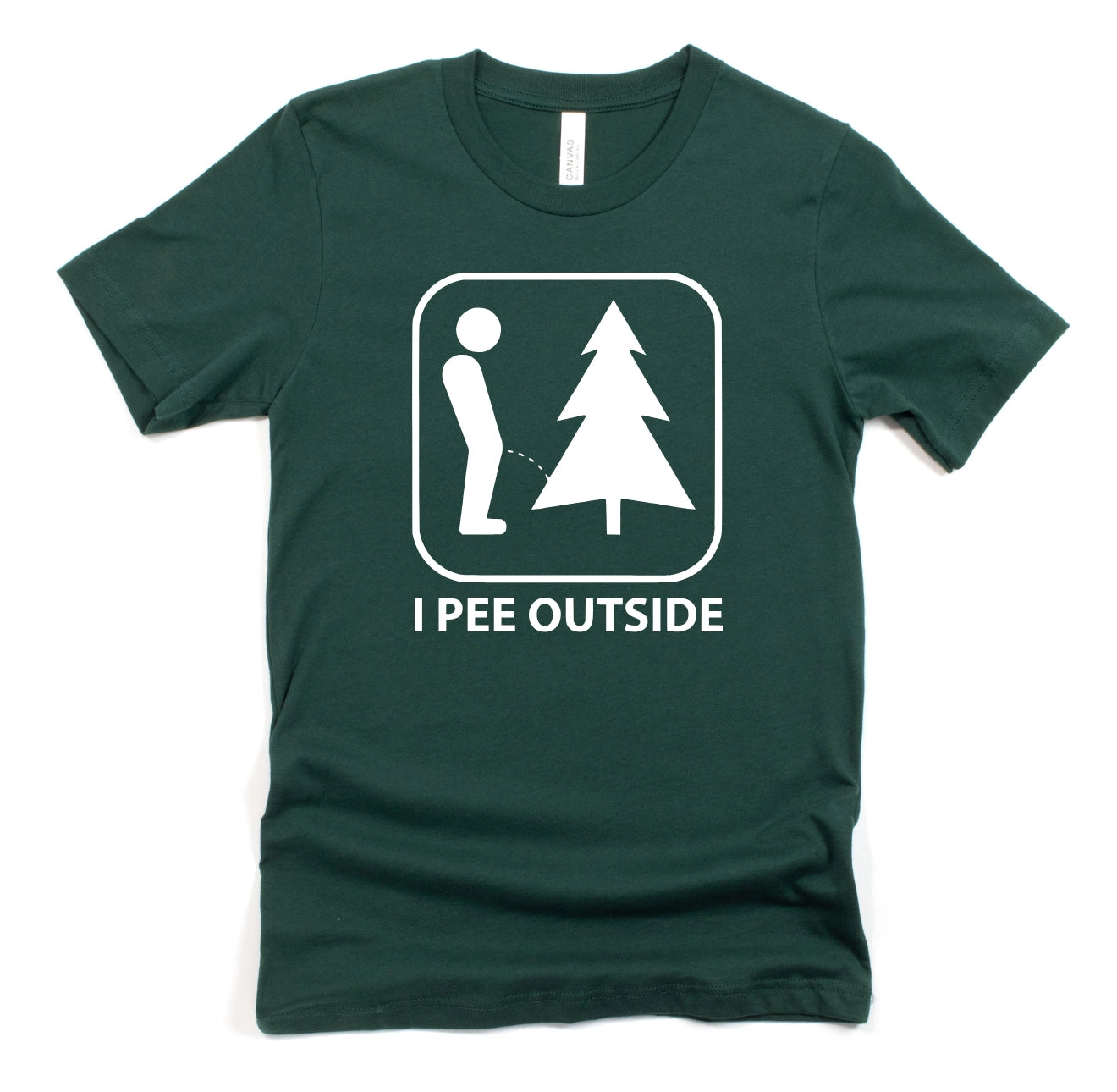 I Love Peeing Outside Graphic Tee 318-Graphic Tees-208 Tees Wholesale, Idaho