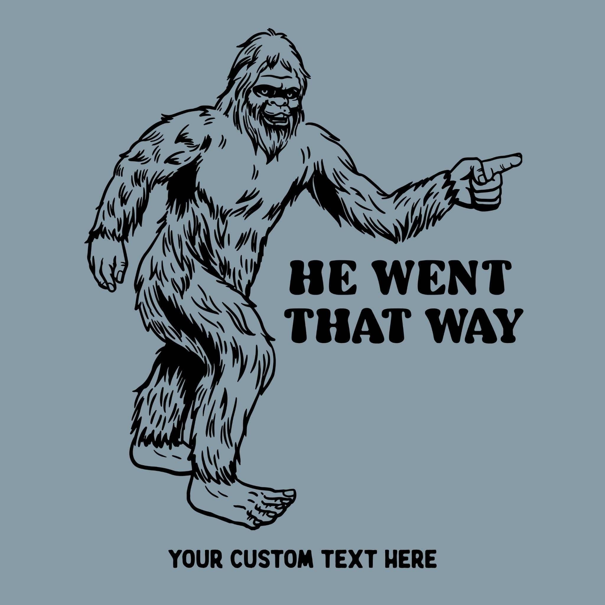 WHOLESALE Bigfoot Crewneck Sweatshirt | Hoodie Sweatshirt 066-Sweatshirts-208 Tees Wholesale, Idaho