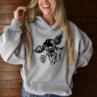 Cute Cow Gildan Crewneck Sweatshirt or Hoodie *UNISEX FIT*-Sweatshirts-208 Tees Wholesale, Idaho