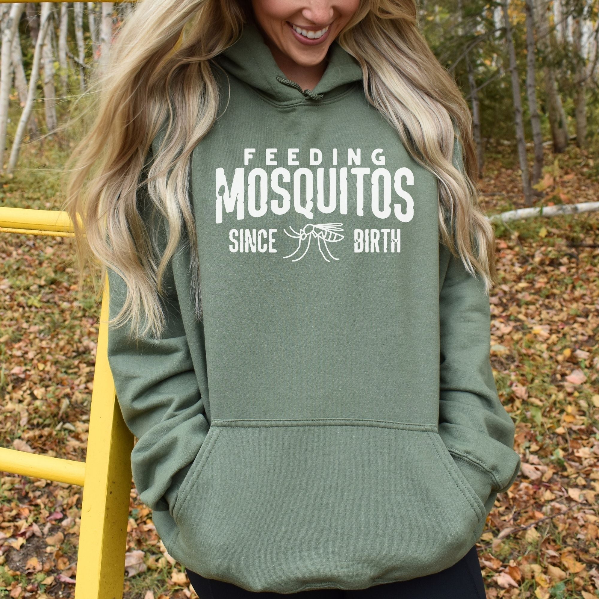 Feeding Mosquitos Sweatshirt - Hilarious Camping Hoodie or Crewneck *UNISEX FIT*-Sweatshirts-208 Tees Wholesale, Idaho