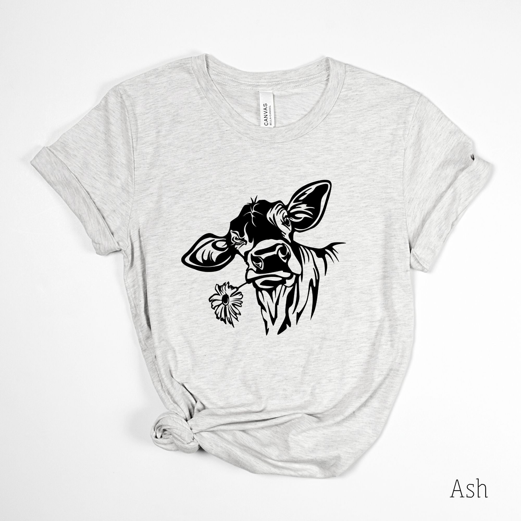 Cute Cow Graphic Tee for Women *UNISEX FIT*-208 Tees Wholesale, Idaho