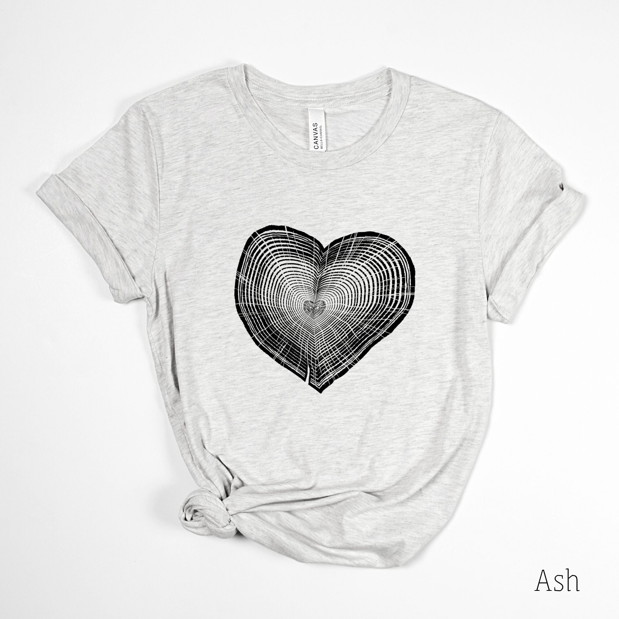 Tree Trunk Heart Shirt for Women *UNISEX FIT*-208 Tees Wholesale, Idaho