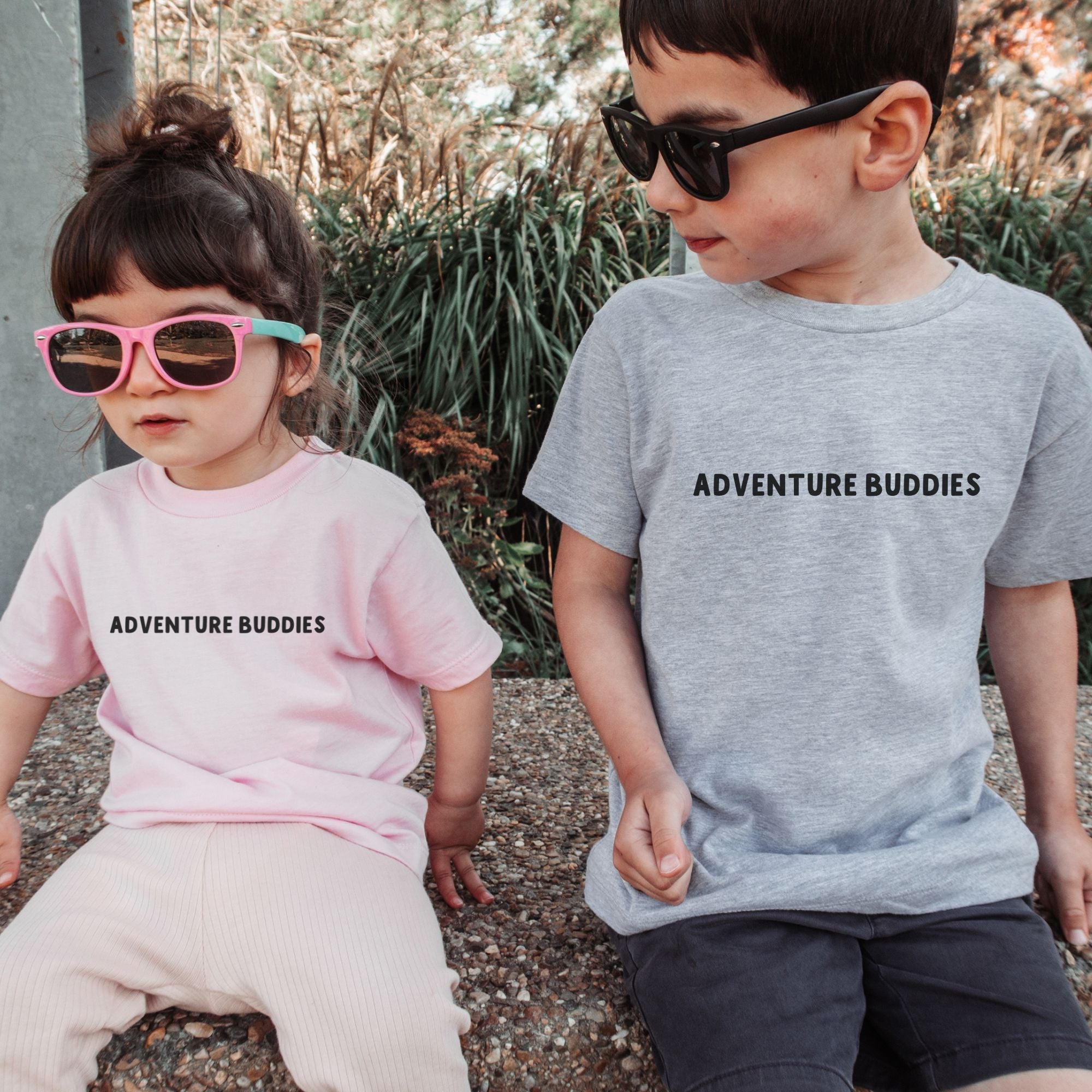 Family Matching Adventure Buddies (YOUTH SHIRT ONLY)-Baby & Toddler-208 Tees Wholesale, Idaho