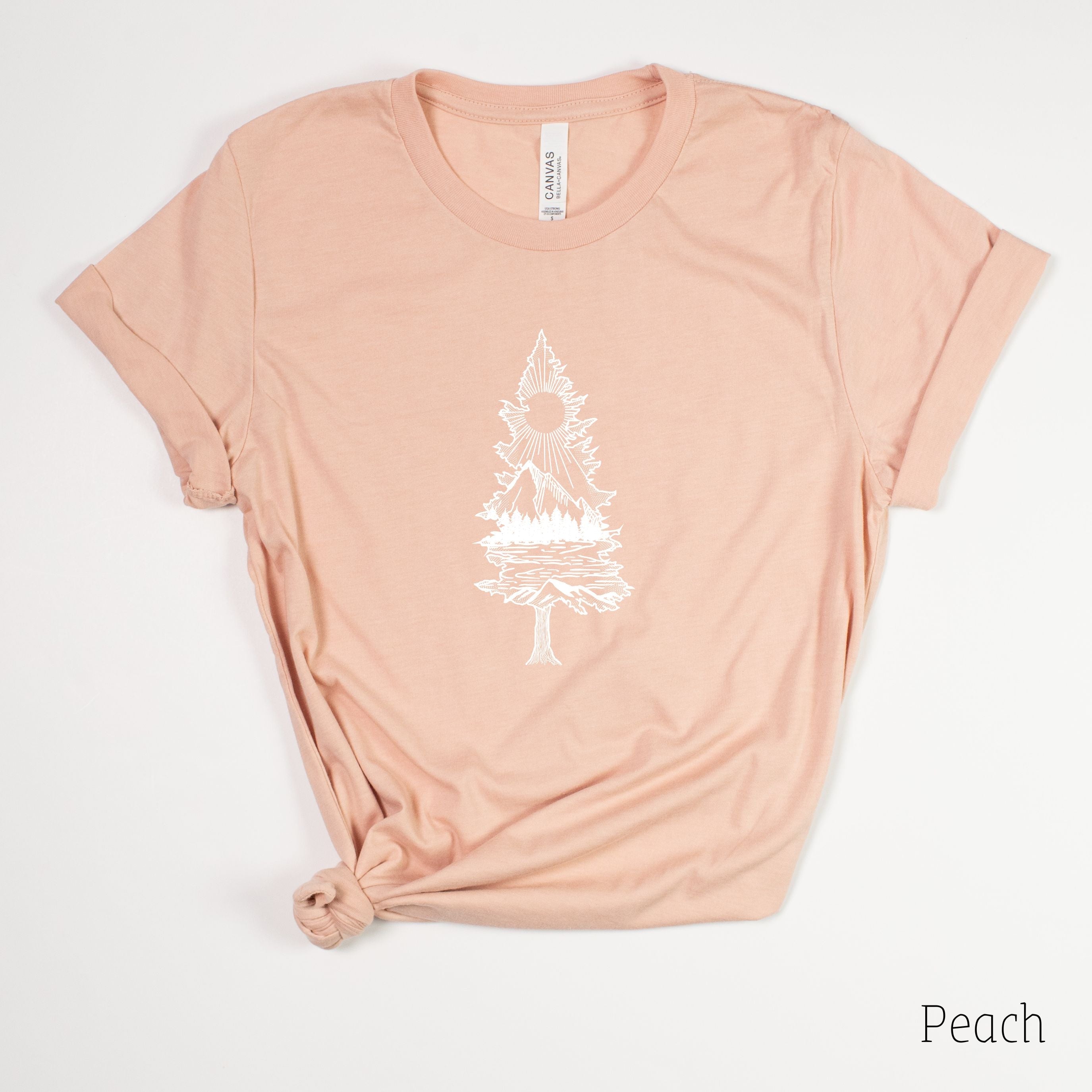 Lone Pine Tree Tee for Women *UNISEX FIT*-208 Tees Wholesale, Idaho