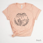 Cactus TShirt Desert Graphic Tee Western Saguaro Cactus *UNISEX FIT*-Womens Tees-208 Tees Wholesale, Idaho