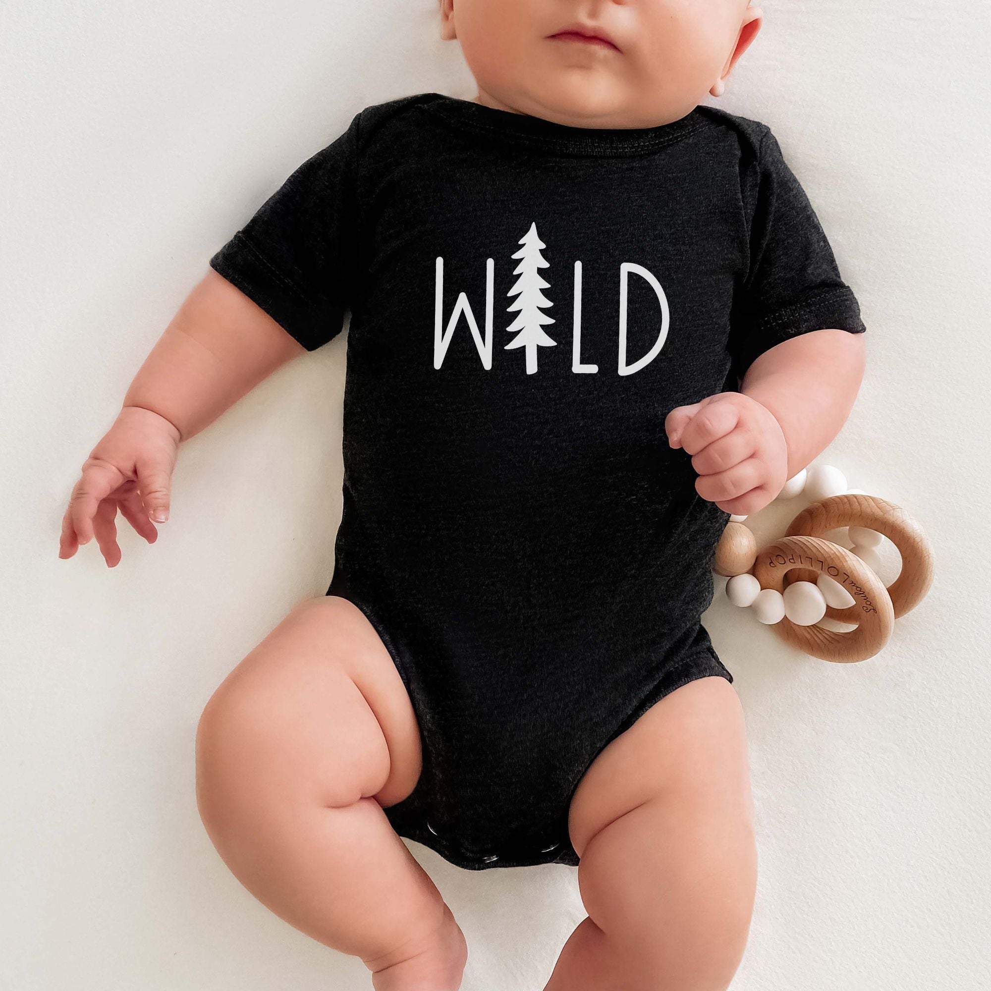 Wild Baby Bodysuit or Tshirt *UNISEX FIT*-Baby & Toddler-208 Tees Wholesale, Idaho