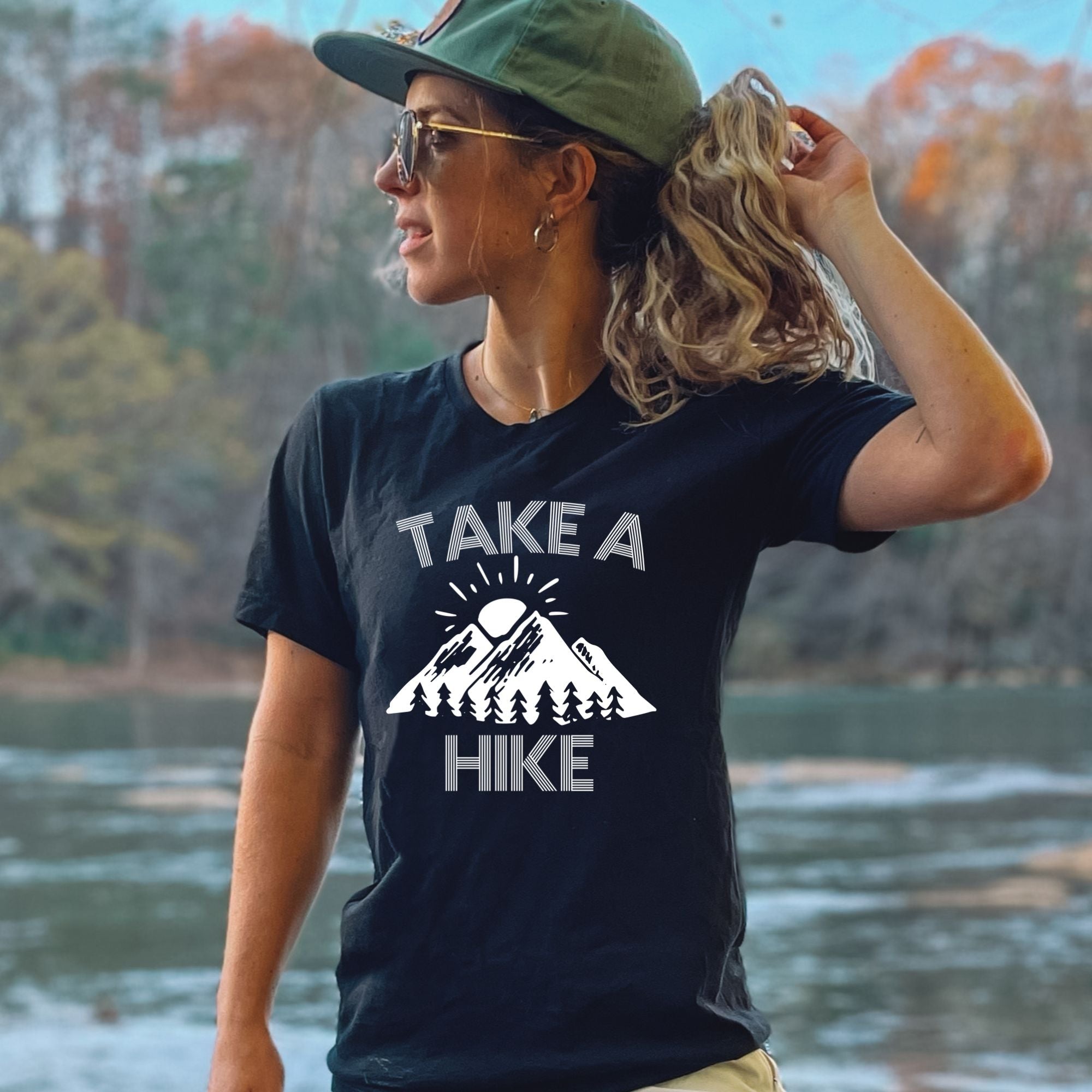 Take A Hike Shirt, Hiking Graphic Tee *UNISEX FIT*-208 Tees Wholesale, Idaho