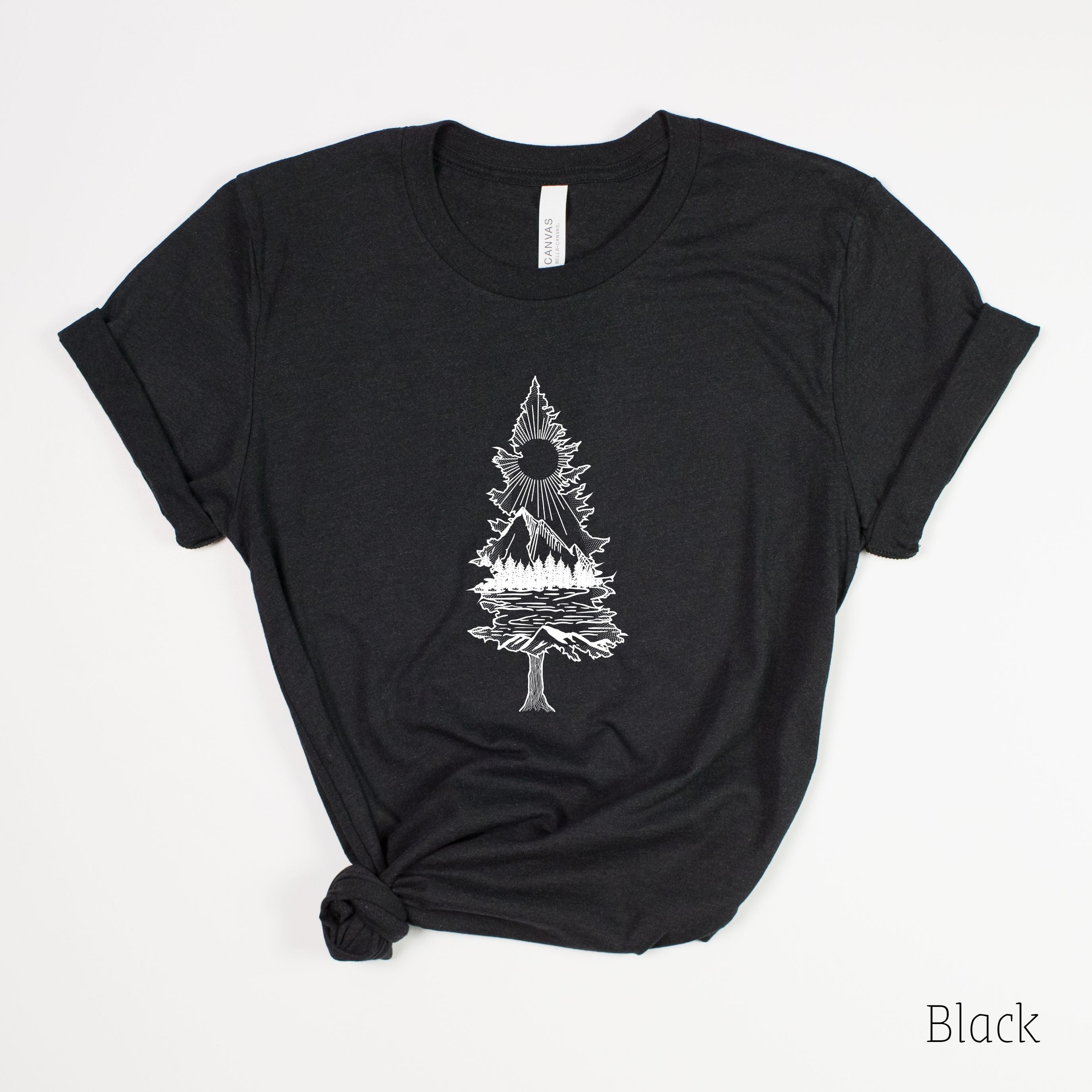 Lone Pine Tree Tee for Women *UNISEX FIT*-208 Tees Wholesale, Idaho