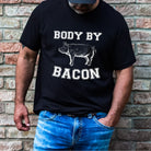 Body By Bacon Shirt *UNISEX FIT*-208 Tees Wholesale, Idaho