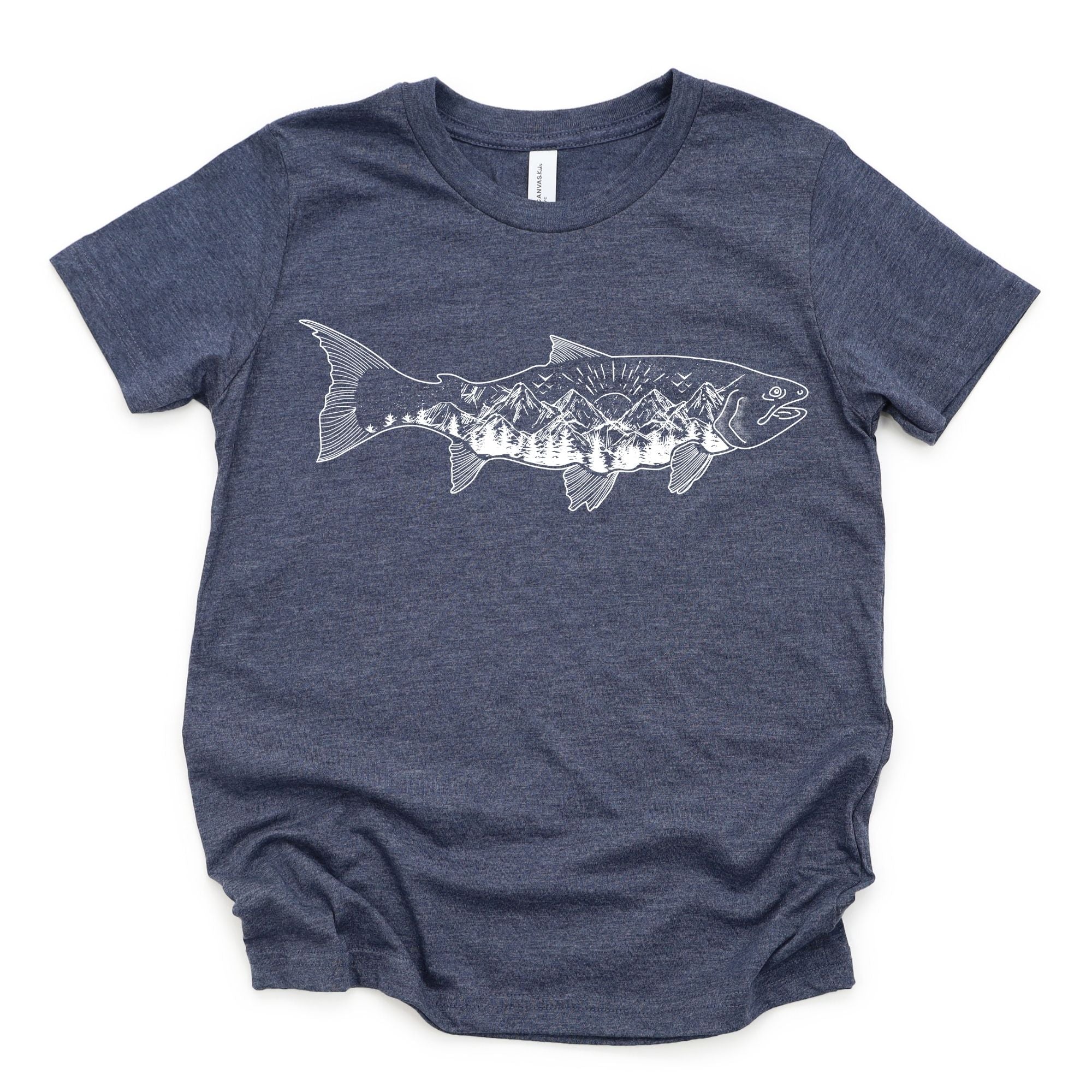 Fishing Youth T-Shirt-Baby & Toddler-208 Tees Wholesale, Idaho