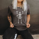 Summer Skeleton Floatin' TShirt *UNISEX FIT*-208 Tees Wholesale, Idaho