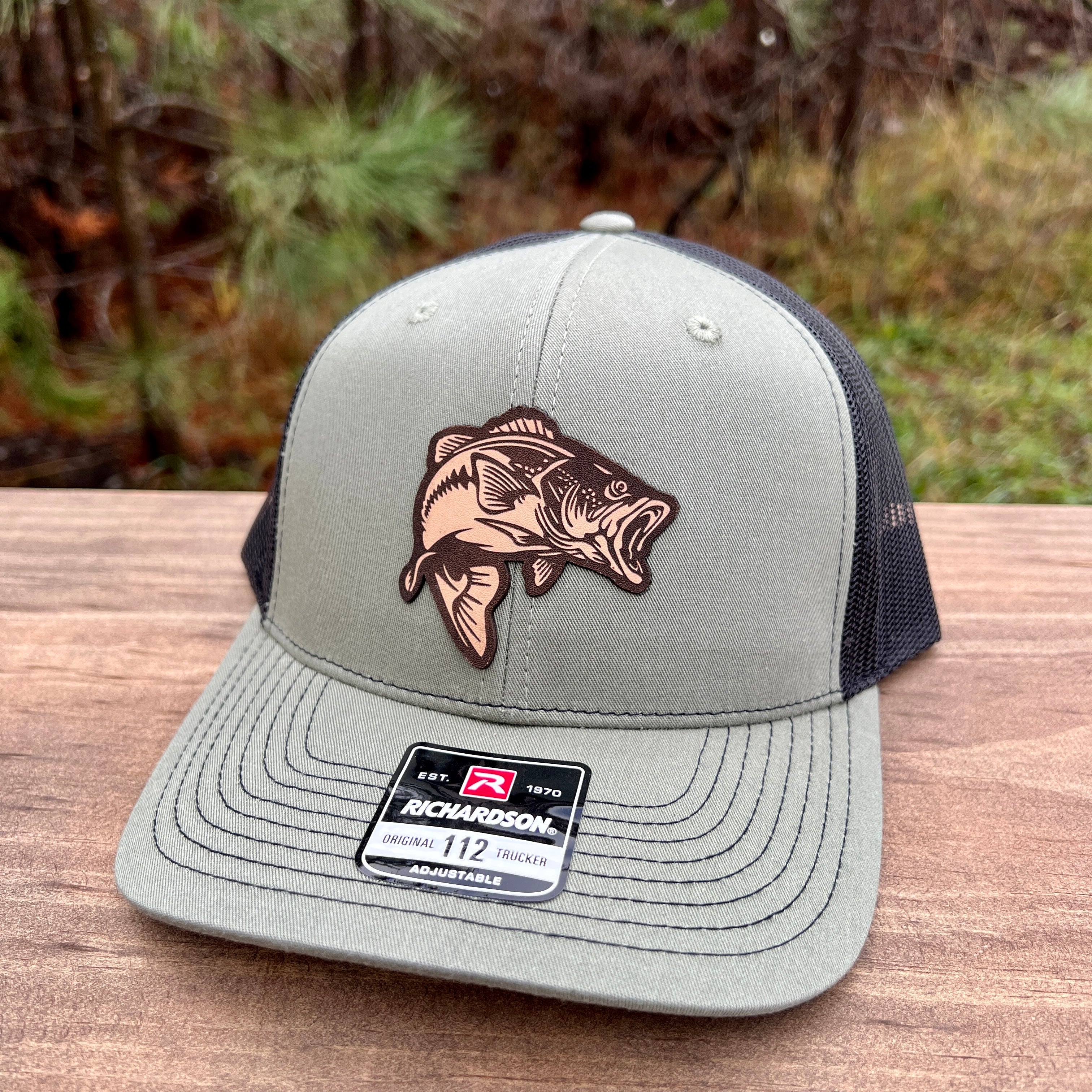 Bass Fishing Hat-Hats-208 Tees Wholesale, Idaho