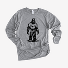 Bigfoot Believes in Aliens Long Sleeve *UNISEX FIT*-Long Sleeves-208 Tees Wholesale, Idaho