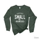 Support Local Long Sleeve 36T *UNISEX FIT*-Long Sleeves-208 Tees Wholesale, Idaho