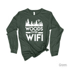 Woods Over Wifi Long Sleeve 37T *UNISEX FIT*-Long Sleeves-208 Tees Wholesale, Idaho