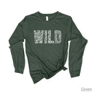 Floral Wild Long Sleeve 35T *UNISEX FIT*-Long Sleeves-208 Tees Wholesale, Idaho