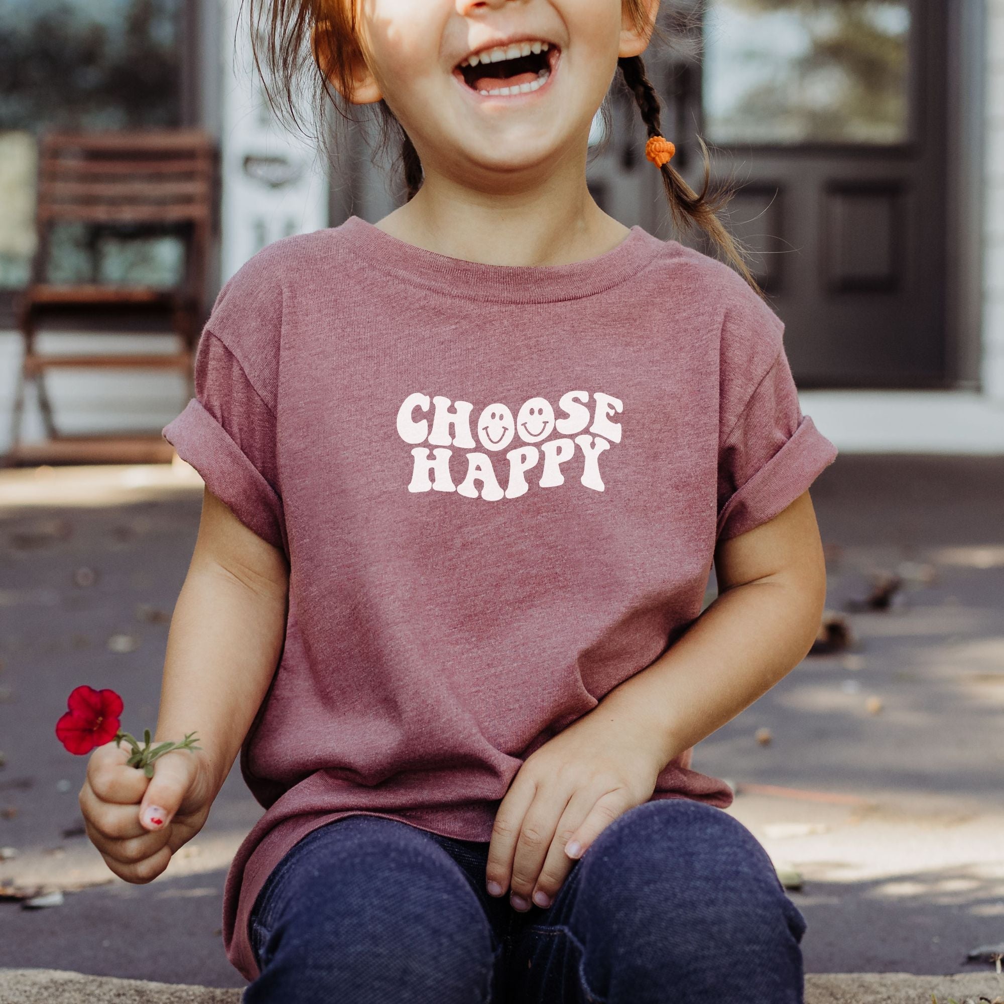 Choose Happy Toddler TShirt-Baby & Toddler-208 Tees Wholesale, Idaho
