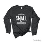 Support Local Long Sleeve 36T *UNISEX FIT*-Long Sleeves-208 Tees Wholesale, Idaho