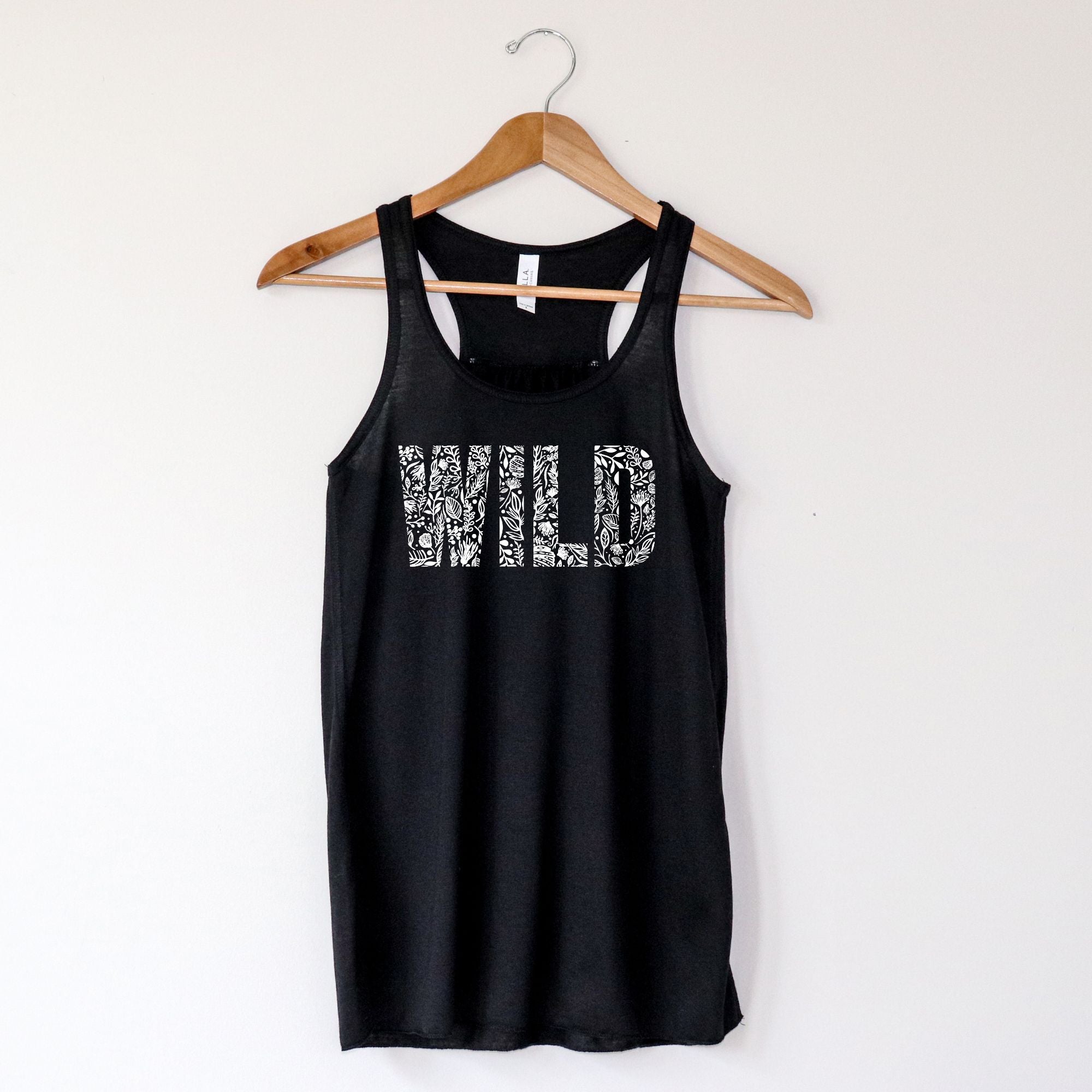 Floral Wild Tank Top-Tank Tops-208 Tees Wholesale, Idaho