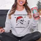 Funny Skeleton Holiday Crewneck Sweatshirt Christmas Season Hoodie *UNISEX FIT*-Sweatshirts-208 Tees Wholesale, Idaho