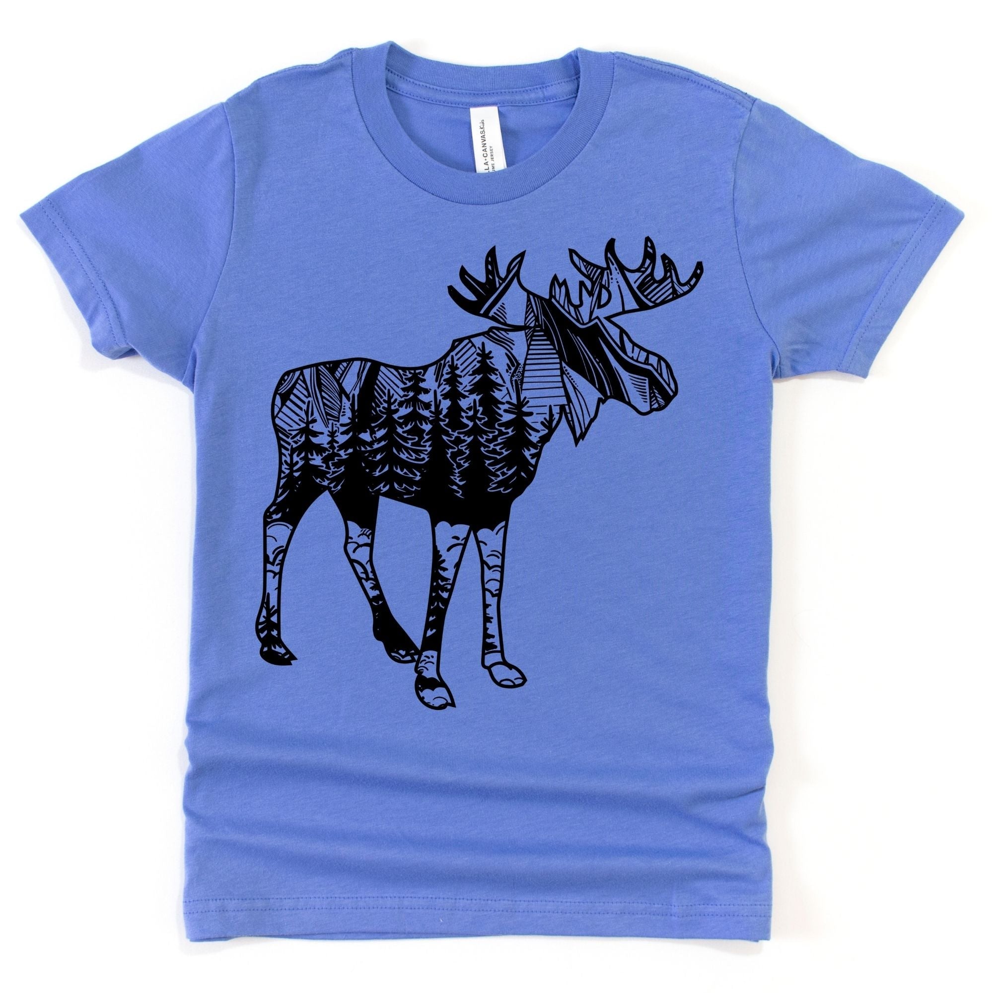 Moose Youth T-Shirt-Baby & Toddler-208 Tees Wholesale, Idaho