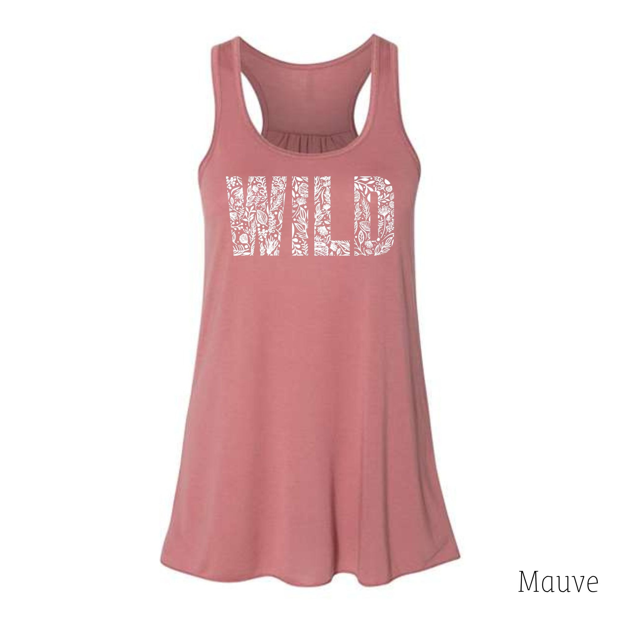 Floral Wild Tank Top-Tank Tops-208 Tees Wholesale, Idaho