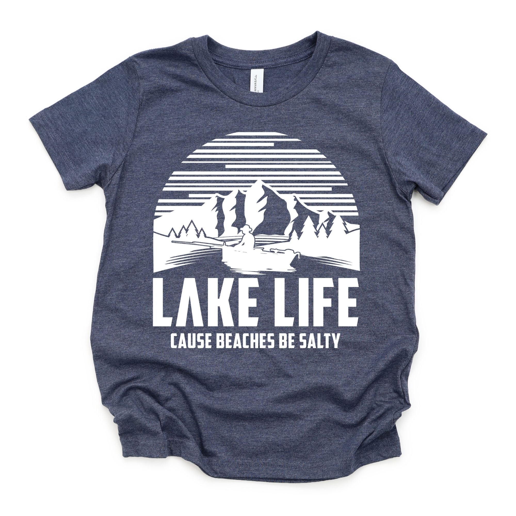 Funny Lake Life Youth T-Shirt-Baby & Toddler-208 Tees Wholesale, Idaho