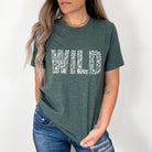 Floral Wild Tee *UNISEX FIT*-208 Tees Wholesale, Idaho