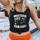 Whatever Floats Your Goat Tank Top-Tank Tops-208 Tees Wholesale, Idaho