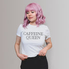 Caffeine Queen T Shirt, Coffee Lover TShirt *UNISEX FIT*-208 Tees Wholesale, Idaho