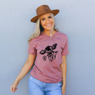 Cute Cow Graphic Tee for Women *UNISEX FIT*-208 Tees Wholesale, Idaho