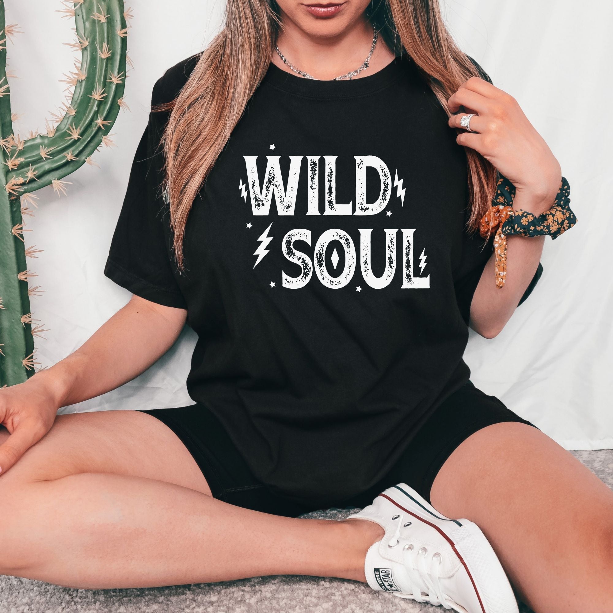 Wild Soul Graphic Tee *UNISEX FIT*-208 Tees Wholesale, Idaho