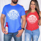 America Needs A Beer T Shirt for 4th Of July *UNISEX FIT*-Graphic Tees-208 Tees Wholesale, Idaho