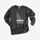 Idaho Sun Long Sleeve 20T *UNISEX FIT*-Long Sleeves-208 Tees Wholesale, Idaho