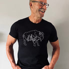 Buffalo T Shirt for Men *UNISEX FIT*-208 Tees Wholesale, Idaho