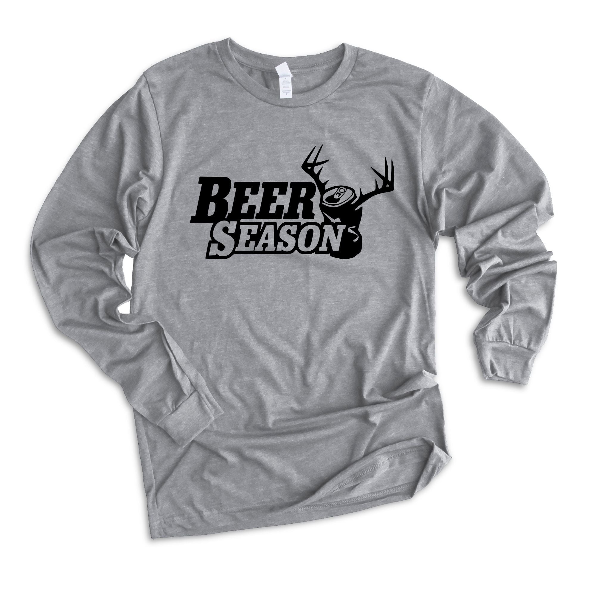 Beer Season Funny Hunting Long Sleeve *UNISEX FIT*-Long Sleeves-208 Tees Wholesale, Idaho