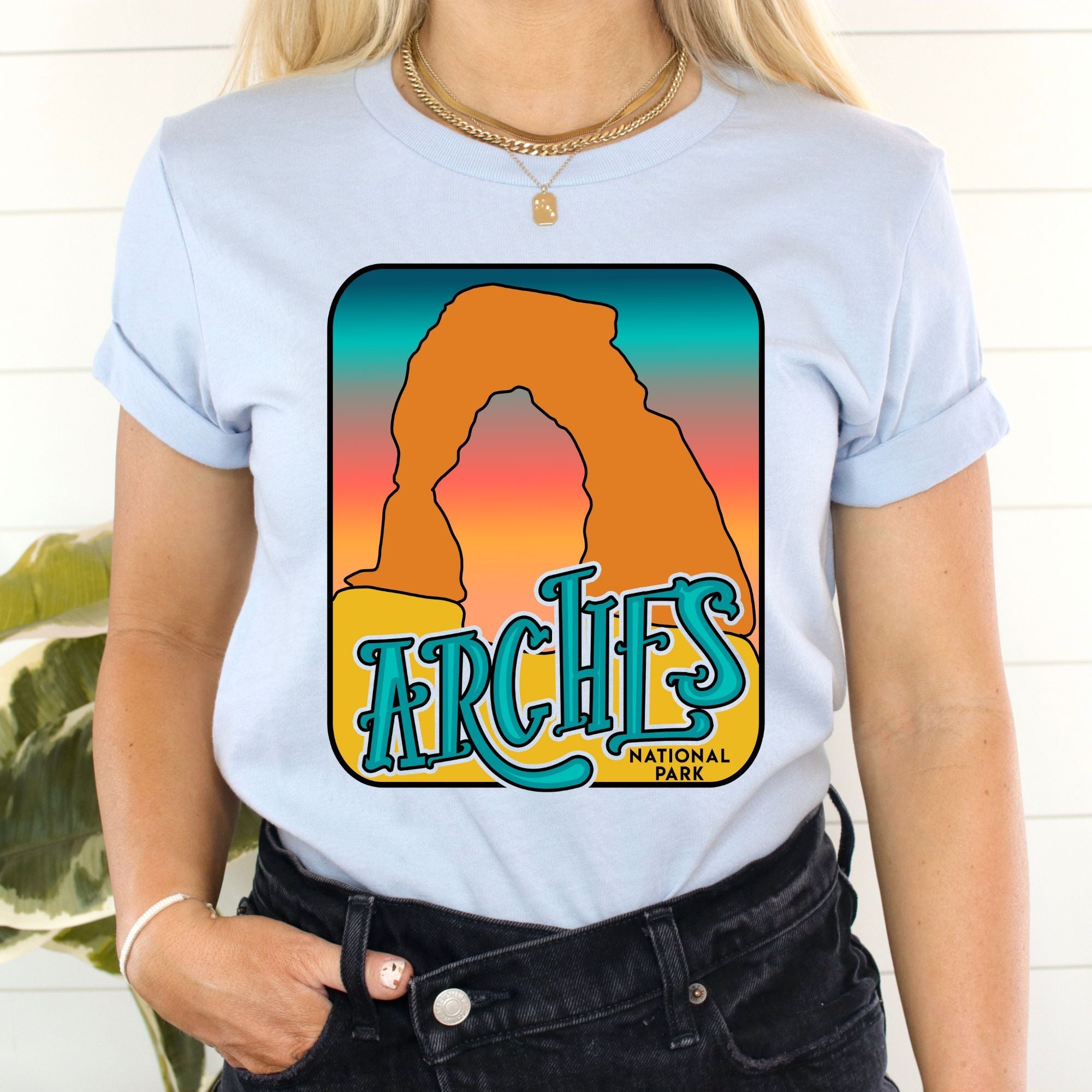 Arches National Park TShirt *UNISEX FIT*-Graphic Tees-208 Tees Wholesale, Idaho