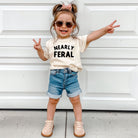 Nearly Feral Toddler TShirt-Baby & Toddler-208 Tees Wholesale, Idaho