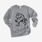 Bigfoot Loves Beer Long Sleeve 29T *UNISEX FIT*-Long Sleeves-208 Tees Wholesale, Idaho