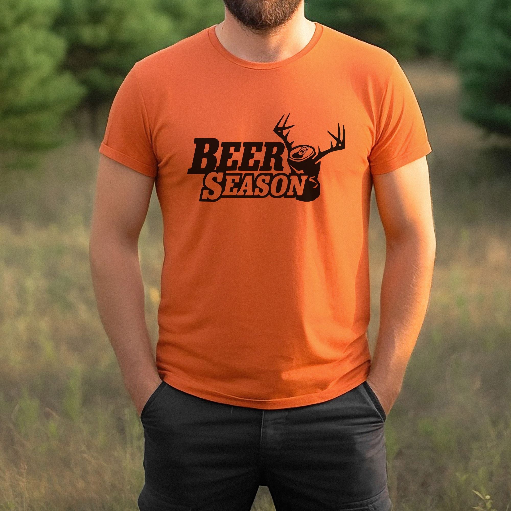 Beer Season Graphic Tee Long Sleeve 172-Graphic Tees-208 Tees Wholesale, Idaho