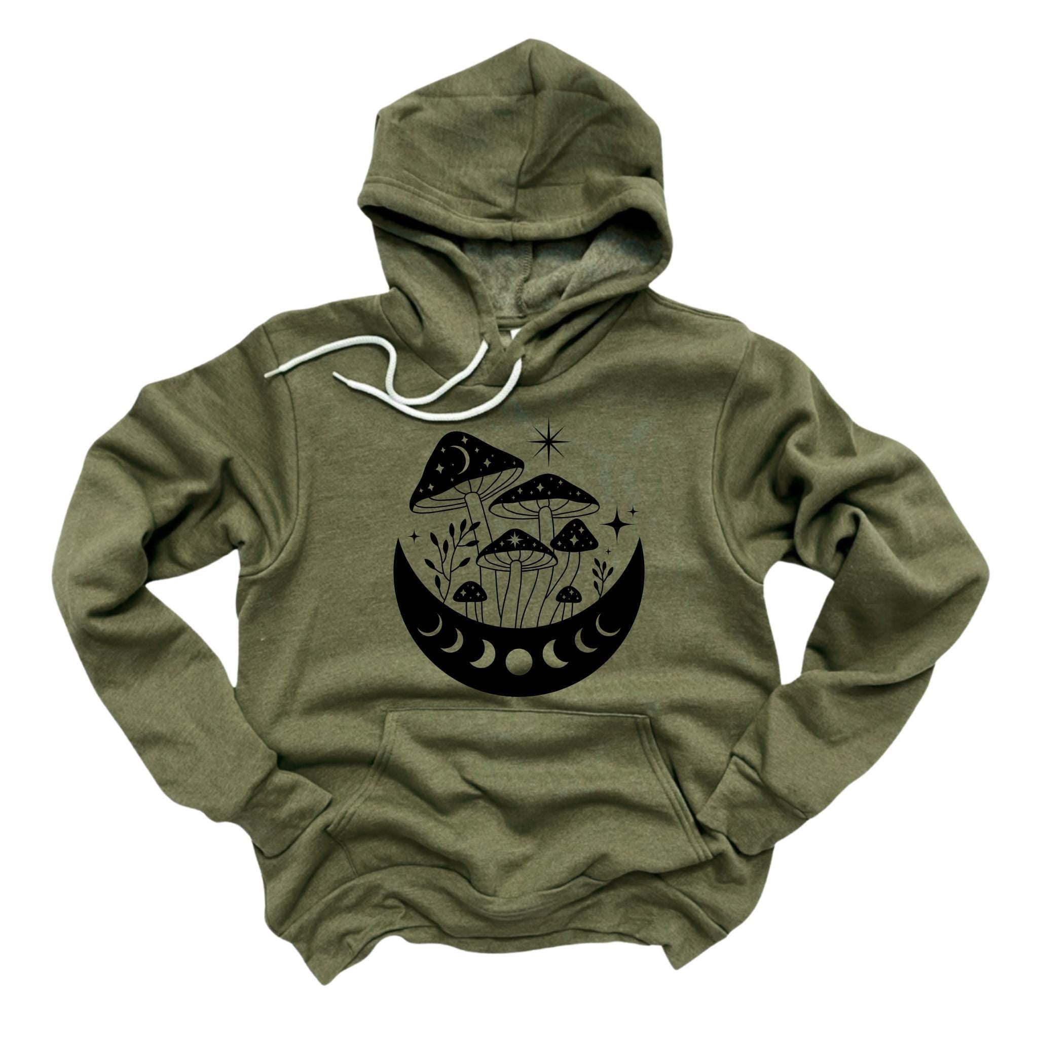 WHOLESALE Mystical Mushroom Crewneck | Hoodie Sweatshirt 176-Sweatshirts-208 Tees Wholesale, Idaho