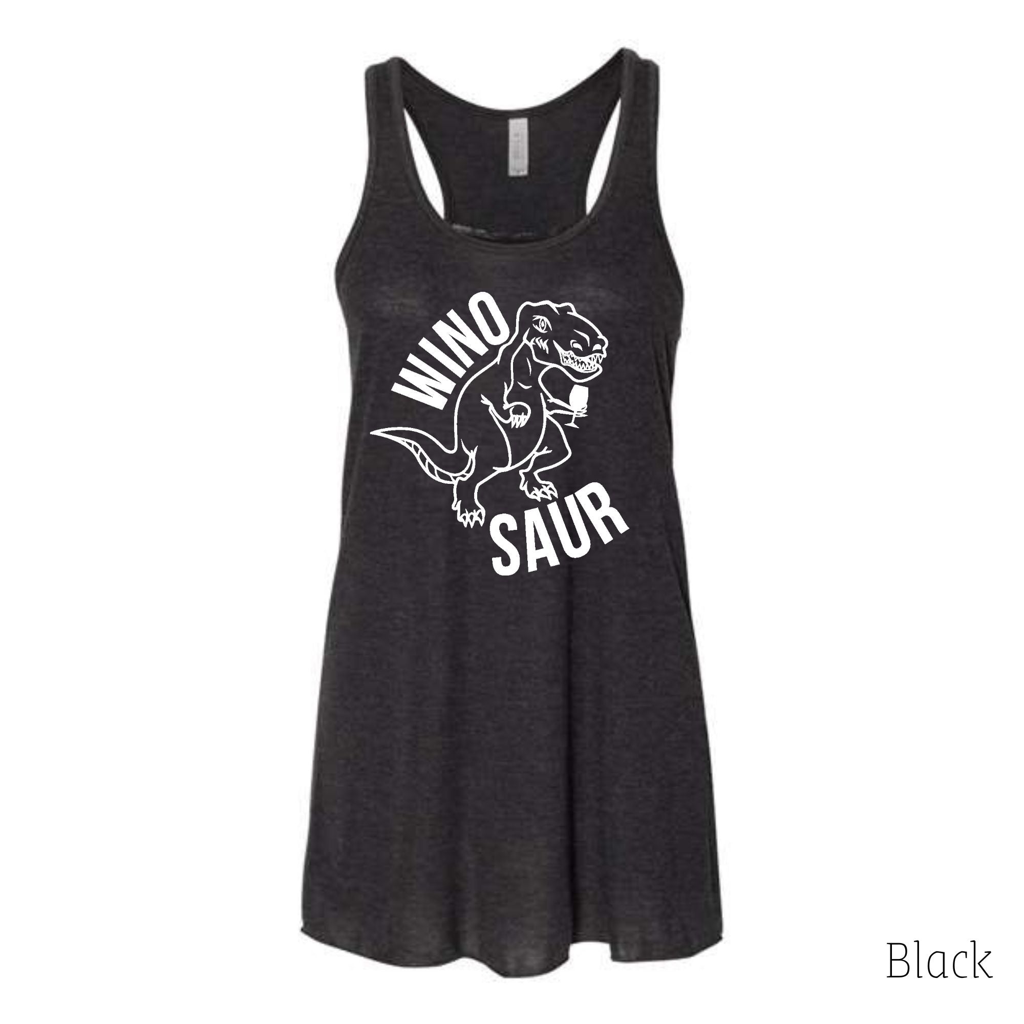 Winosaur Tank Top-Tank Tops-208 Tees Wholesale, Idaho