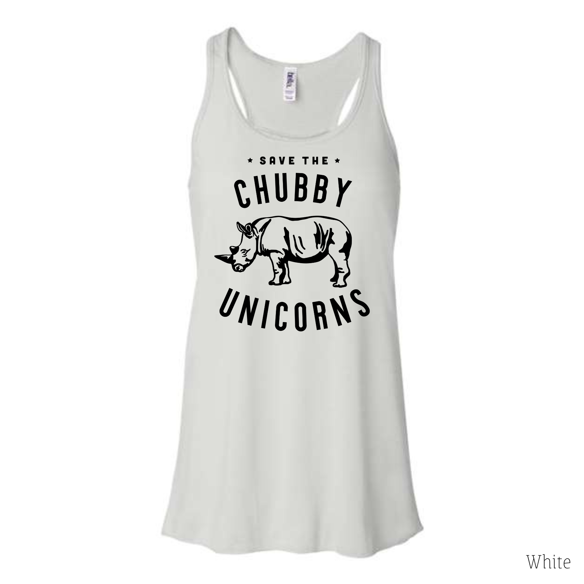 Save The Chubby Unicorns Tank Top-Tank Tops-208 Tees Wholesale, Idaho