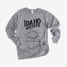 Idaho Potato Long Sleeve *UNISEX FIT*-Long Sleeves-208 Tees Wholesale, Idaho