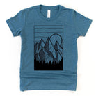 Rectangle Nature Youth T-Shirt-Baby & Toddler-208 Tees Wholesale, Idaho